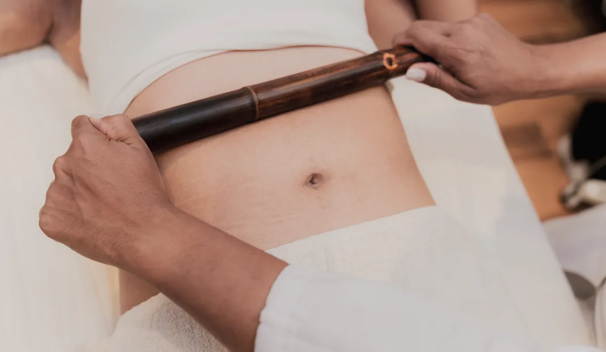 MASSAGEM COM BAMBU na DM Clinic